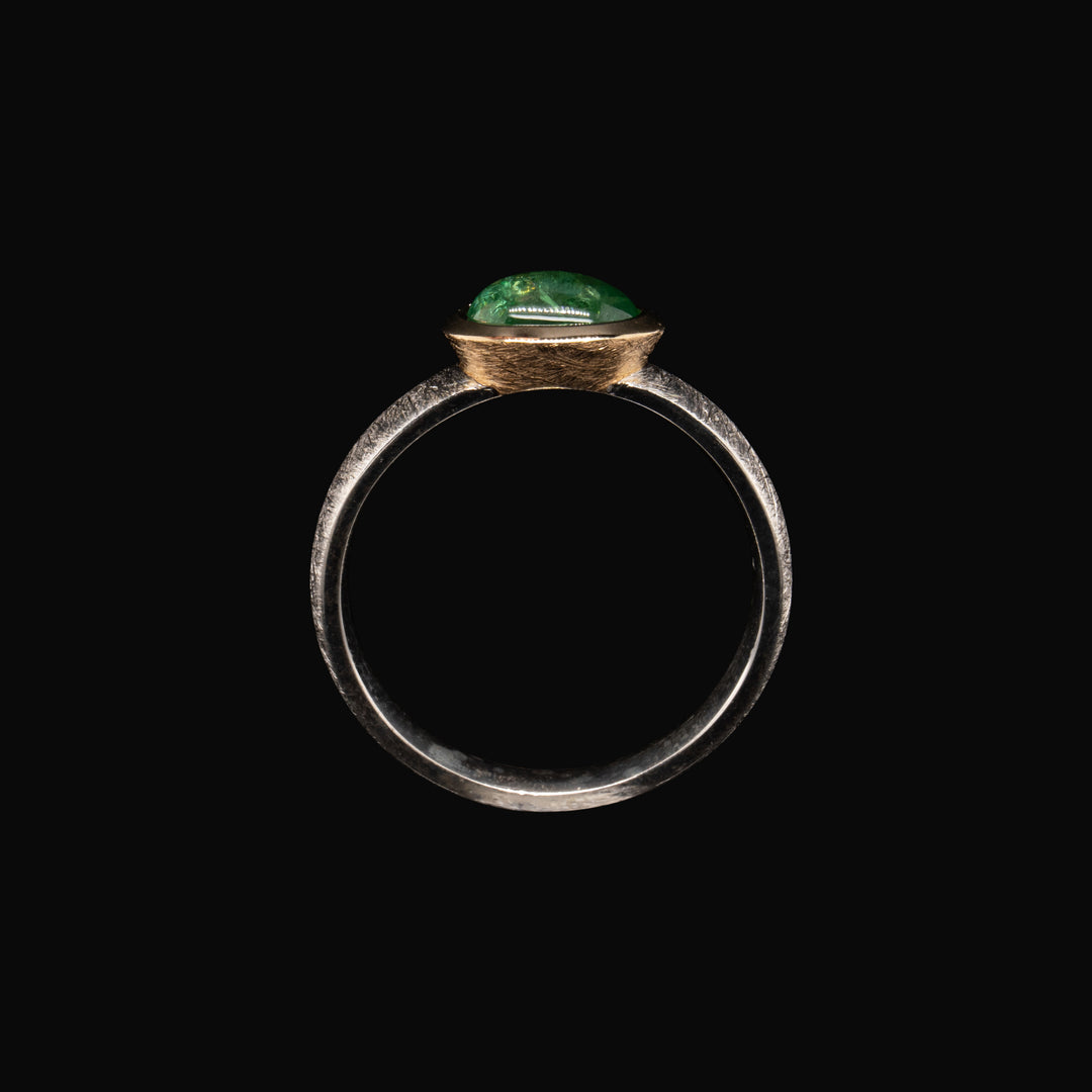 CHROMDIÓPSIDO ESMERALDA RING