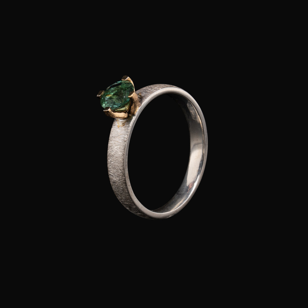 VERDELITH TURMALIN VERDE RING